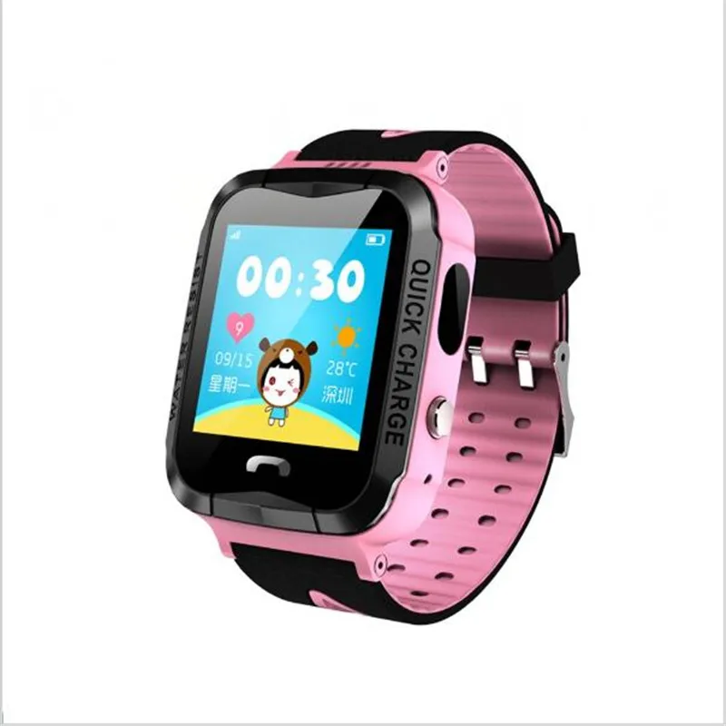 TCunPT водонепроницаемый V6G SmartWatch GPS трекер монитор SOS Вызов с камерой освещение
