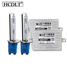 Hcdlt 55 Вт ксенон спрятал конверсию комплект ксеноновых фар H7 55 W 5500 K HID преобразователь H1 H11 HB3 HB4 9012 D2H Автомобильный свет фар Лампа AC устройство быстрого запуска