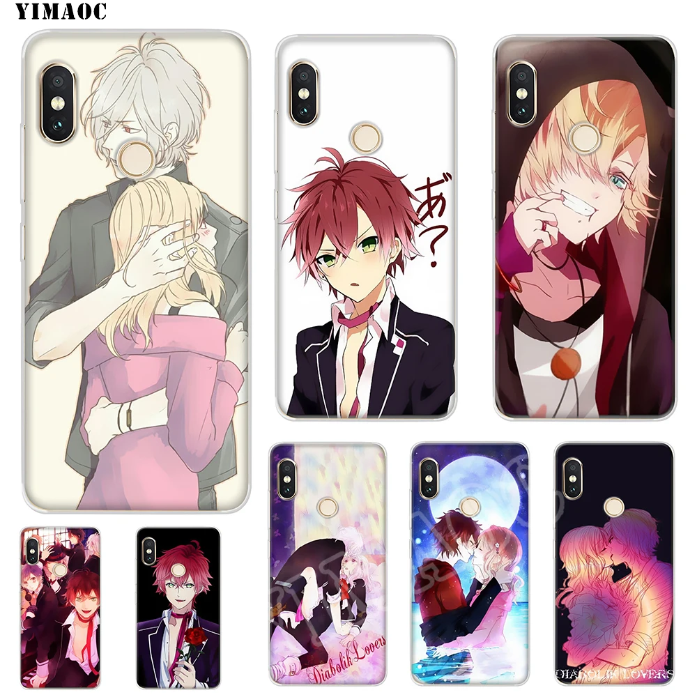 

YIMAOC DIABOLIK LOVERS Soft Silicone Case for POCOPHONE F1 for Xiaomi Redmi Note 6 7 Pro 6A Mi 8 Lite TPU Cover