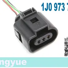 Longyue 10 шт 1J0973703 распределительного датчик камеры косичку разъем чехол для 02-04 Audi A4 A6 3,0 АВК 1J0 973 703 6"