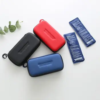 

E-doo Diabetic Organizer, Insulin Cooler Travel Case Medical Cooling Bag with 2 Ice Packs Insulin Cooler Pack Bag