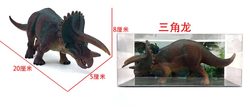 Динозавр Юрского периода TPR Твердые моделирование динозавр мягкая резиновая модель игрушки
