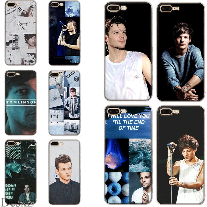 Phone Case 1D Louis Tomlinson Cover For iPhone 5 5s SE 6 6s 7 8 Plus X XS XR Max Shell | Мобильные телефоны и аксессуары