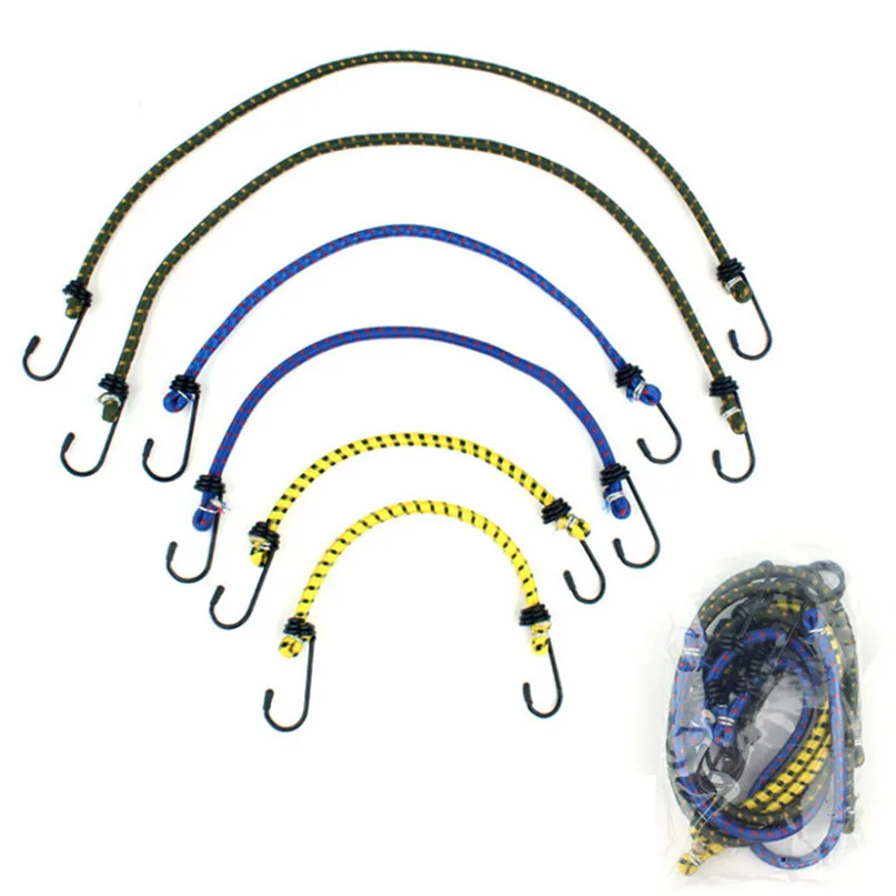 Tent Flexible double hook rope Travel Portable Camping Multifunctional Elastic Hook Rope Outdoor Hobby camping equipment #2y15 (6)