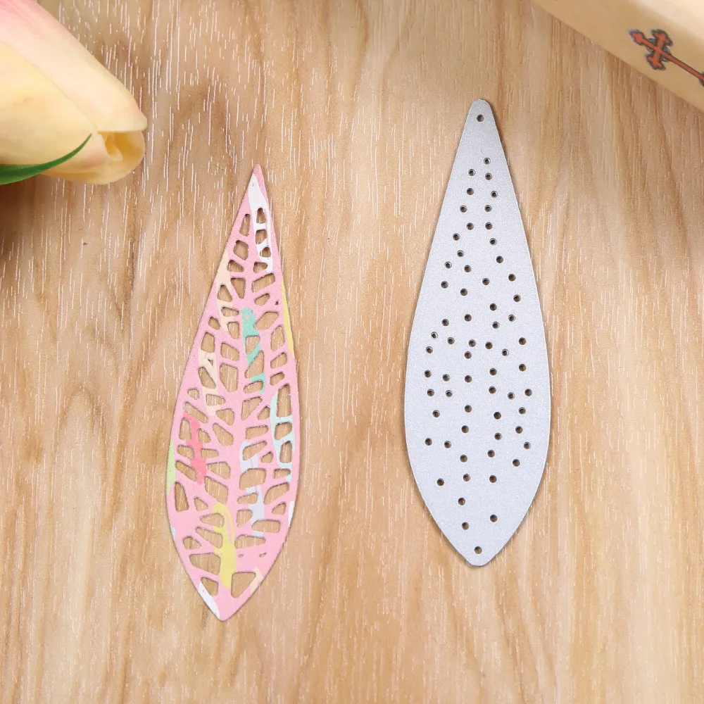 

Tree Leaf Metal Cutting Dies Stencil for DIY Scrapbooking Photo Album Embossing Paper Cards Decorative Crafts New 2018 Die