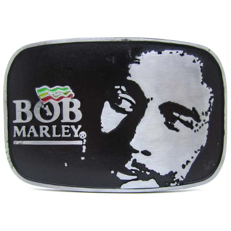 Rectangle Bob Marley Rock Music Belt Buckle | Дом и сад
