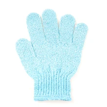 2x отшелушивающая перчатка для тела, для ванны, душа, мочалка, губка, рукавица, скраб, массаж, спа