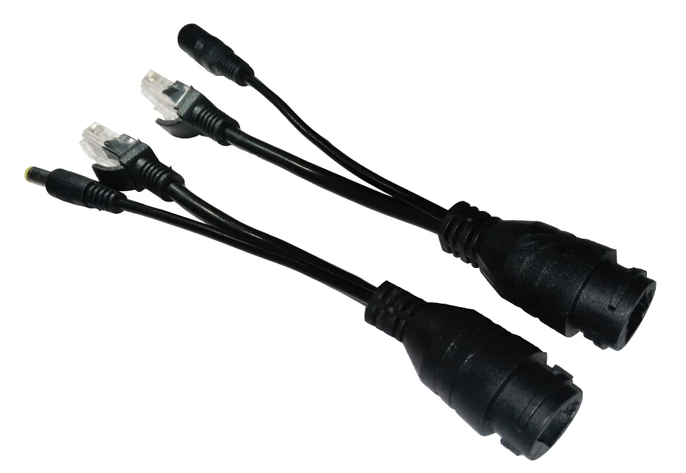 Diske лента экранированный POE кабель адаптер сплиттер инжектор питания Модуль 12-48 В