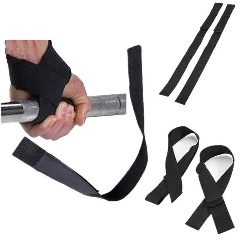 Weight Lifting Wrist Support Strap Wrap Gym Sport Bodybuilding Training 55cm Hot
