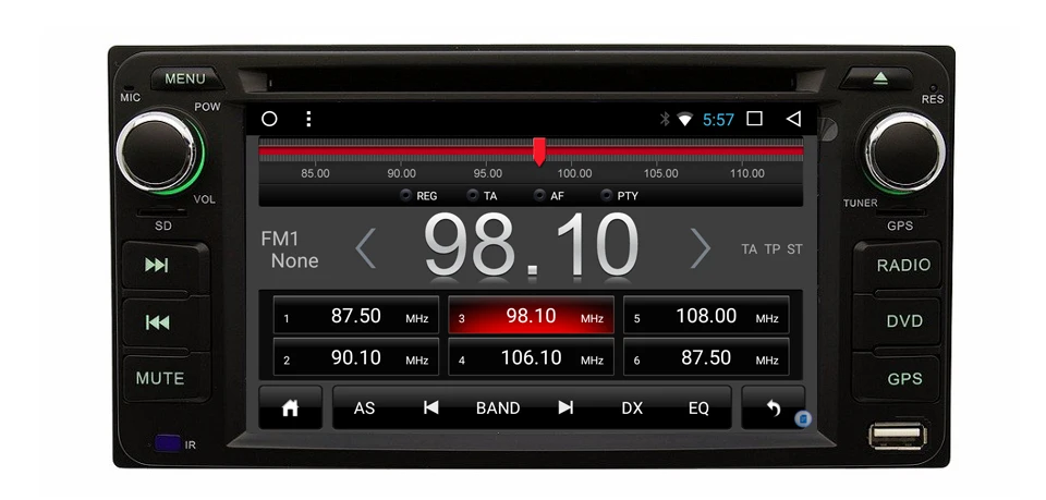 Cheap MARUBOX 2 Din 8 Core Android 7.1 For Toyota Hilux Fortuner Innova Camry Corolla Old Vios RAV4 DVD Car Multimedia Player 6A100DT8 8