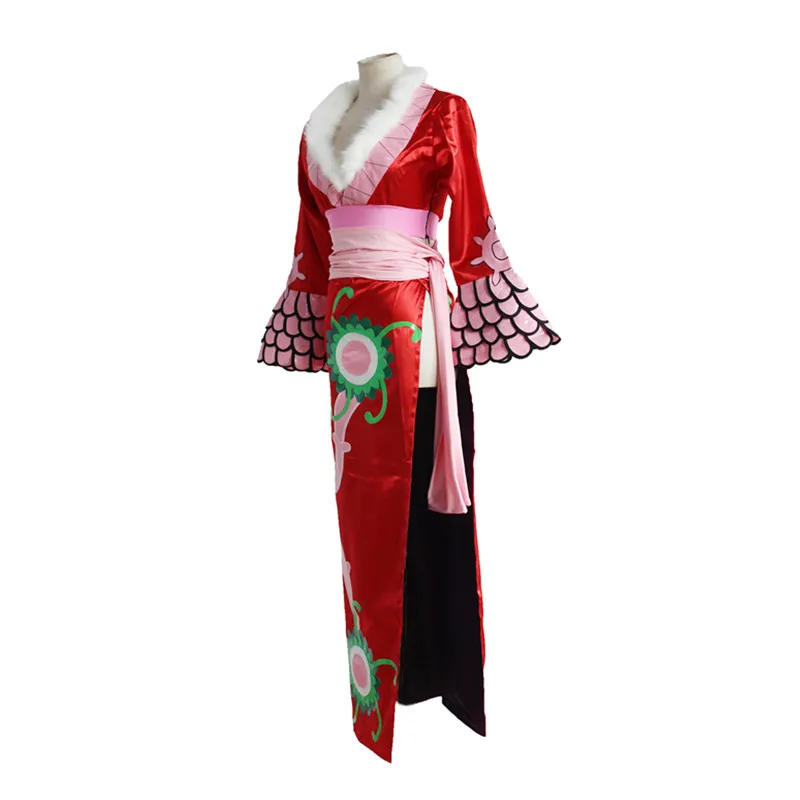 Аниме One Piece костюмы для косплея Boa Хэнкок карнавальный костюм женский император