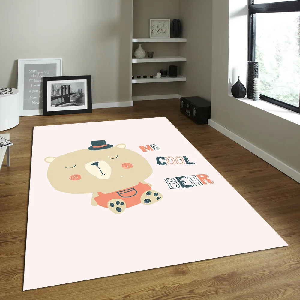 Скандинавский гостиной напольный коврик для чаепития, кухонный прикроватный коврик для мытья, печатный коврик для Альфа, para la sala, современный ковер для спальни