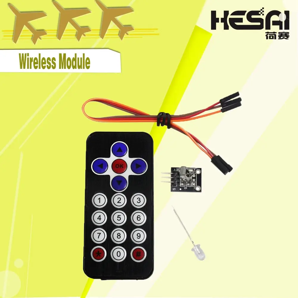 

Smart Electronics Infrared IR Wireless Remote Control Module Kits HX1838 fo Diy Kit