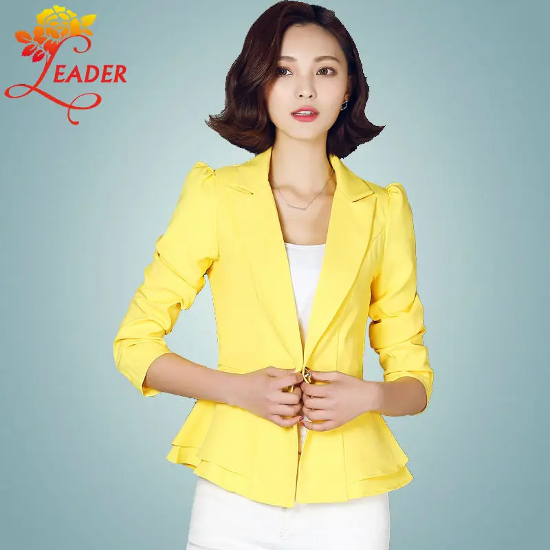 Popular Yellow Blazer-Buy Cheap Yellow Blazer lots from