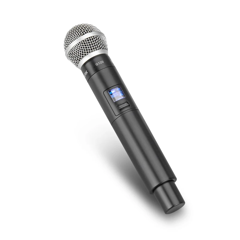 G-MARK G120 беспроводной микрофон динамический микрофон совпадающие пары портативные микрофоны профессиональный караоке этап 50 метров получить
