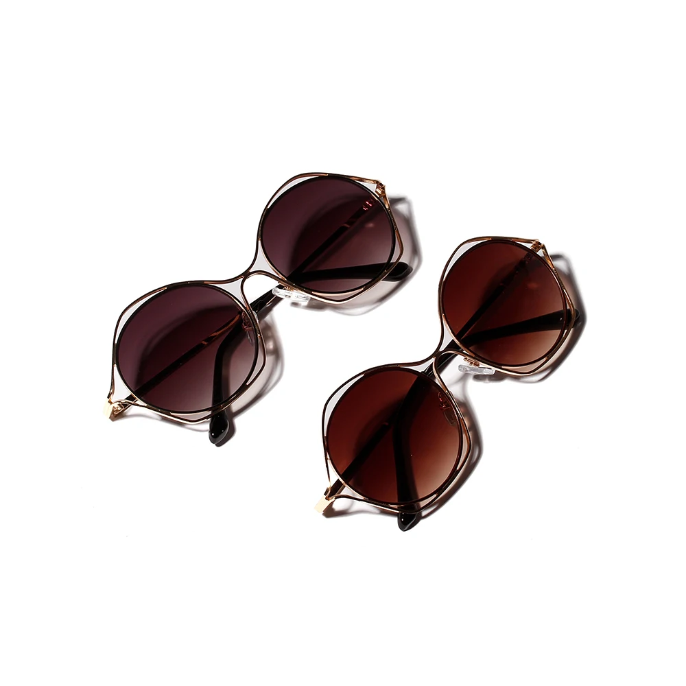 Joubas круглые солнцезащитные очки в стиле стимпанк женские/мужские полигон металлическая рамка ретро солнцезащитные очки модные брендовые дизайнерские темные очки 116
