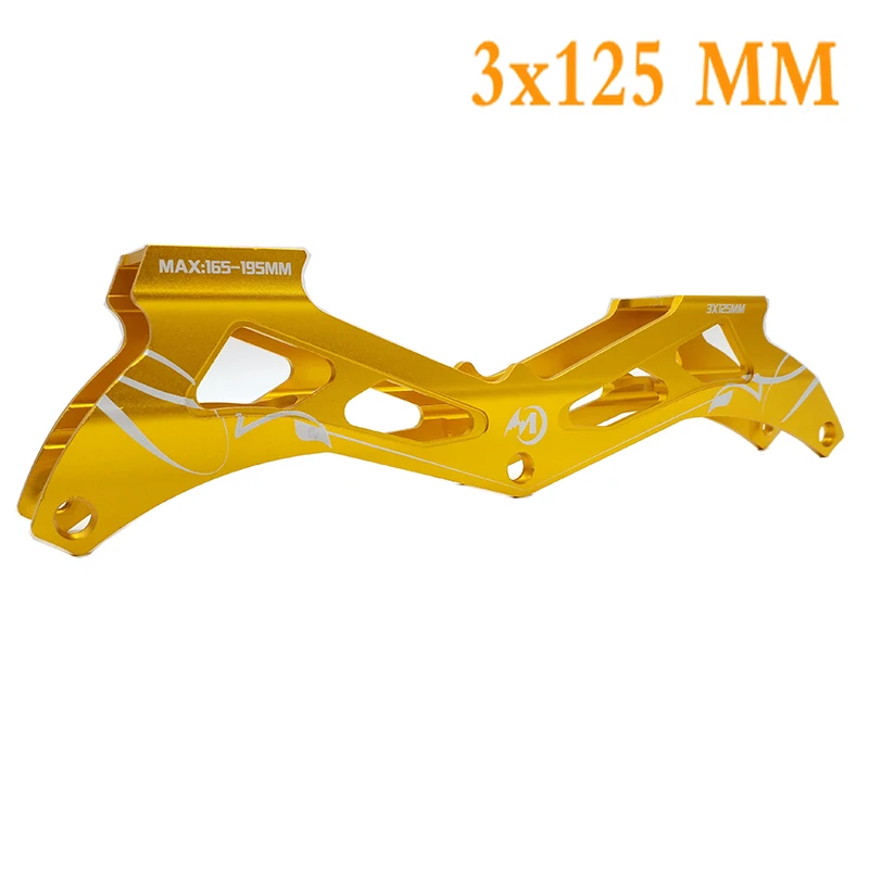 Бесплатная доставка рама скоростного конька 3x125 мм 165 195 + колесо|frame frame|frame skatewheels