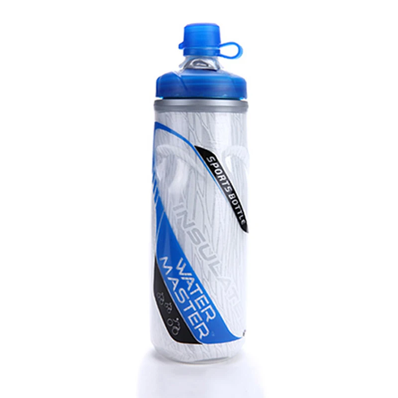 620ML Bicycle Bottle Outdoor Sport Keep Cold Bottle Cycling Climbing Hiking Drink Jug Cup Warmer Bike Plastic Garrafa Agua U0090