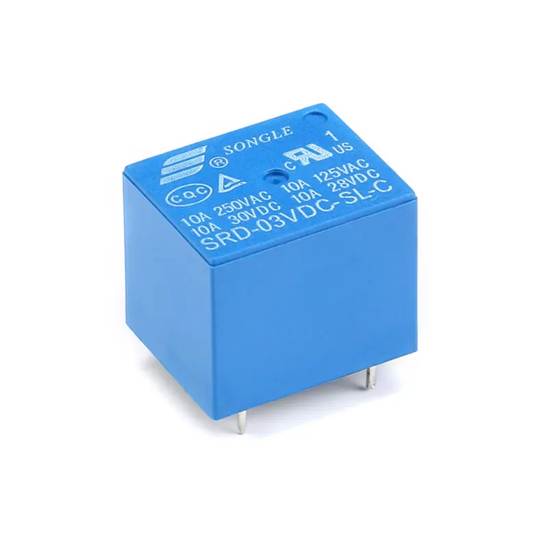 Реле SRD 03VDC SL C 3V 5V 6V 9V 10A 250VAC 5PIN T73|Реле| |