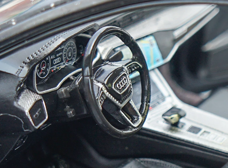 Изысканный подарок 1:18 Новинка A6L 2019 сплав модель автомобиля высокая имитация