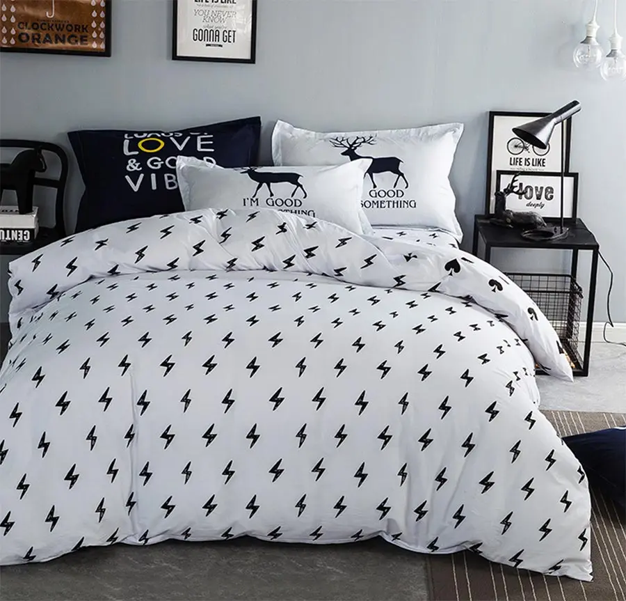 Cute cartoon cool bedding set teen child kid,full queen cotton character double home textiles flat sheet pillowcase duvet cover