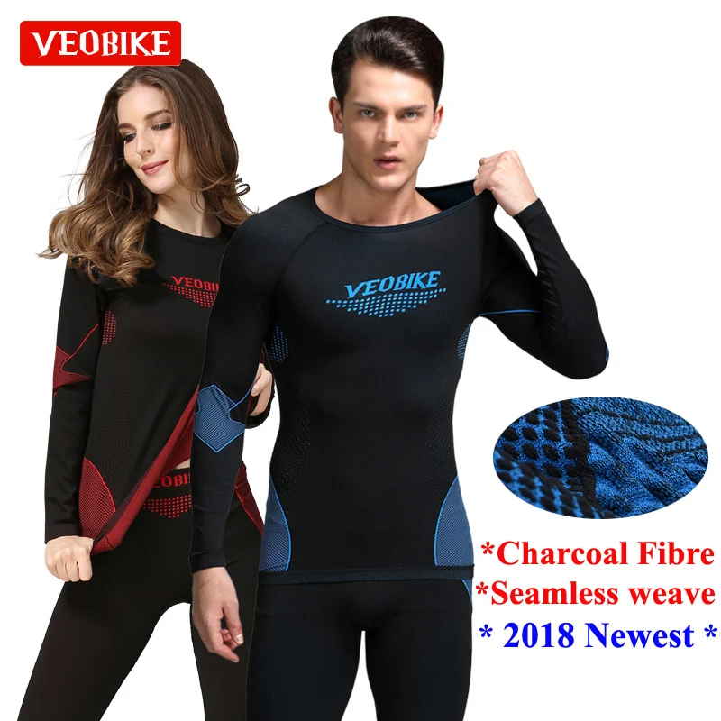 New Men Outdoor Sports Thermal Underwear Set Polartec Winter Warm Long