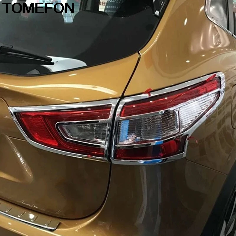 Задний фонарь TOMEFON для Nissan Qashqai J11 2016 2017 2018 2019 рамка заднего фонаря молдинговая