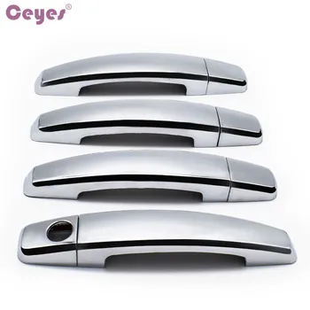 

Ceyes Accessories Auto Stickers Car Styling Door Handles Covers Case For Buick Allure Regal Excelle LaCrosse 2009 2010 2011 8pcs