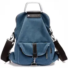Heißer verkauf sechs farben mode tasche Dame rucksäcke schulter crossbody tasche multifunktions frauen rucksack frauen taschen D12-50