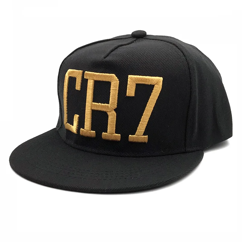 Новейший стиль Криштиано Роналдо CR7 3D вышивка бейсболки хип хоп кепки Snapback