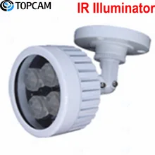 Лазерный ИК-осветитель 10-50 метров 4 шт. 42U Laster IR светодиодный источник питания AC DC12-24V для cctv наружная камера водонепроницаемый