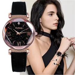 Gogoey женские часы 2019 роскошные женские часы Звездное небо часы для женщин модные bayan kol saati Diamond Reloj Mujer