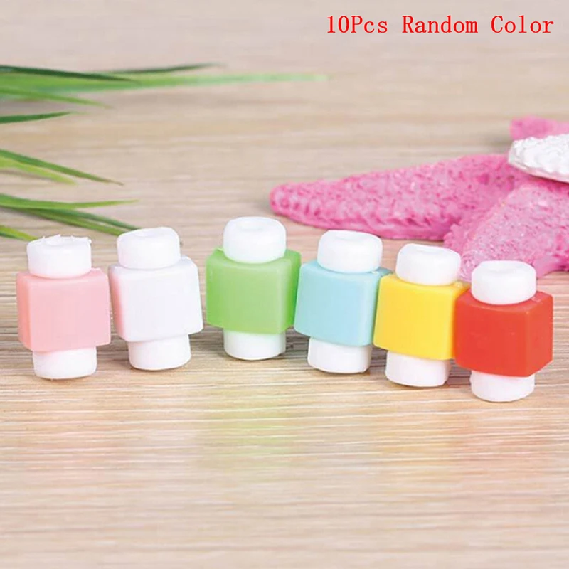 

5Piece Mini Cute Silicone USB Cable Earphone Protector Plastic Cord Protection Wire Cover winder for iphone 5 5s 6 6s 7 plus