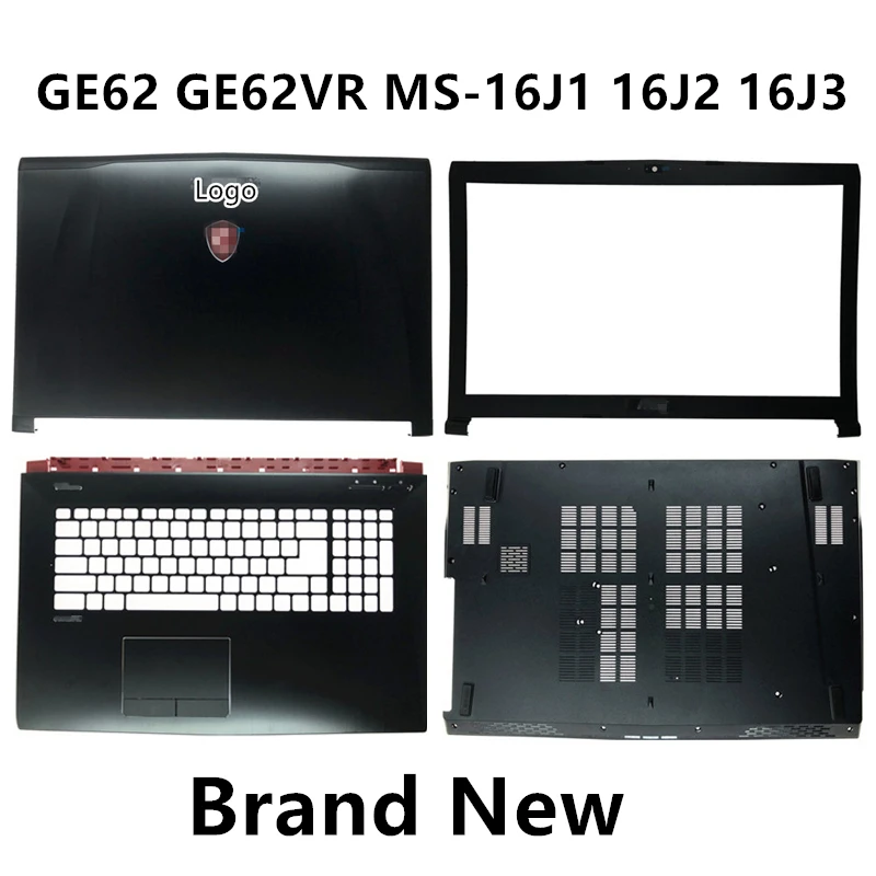 Абсолютно ноутбук для MSI GE62 GE62VR MS-16J1 16J2 16J3 верхняя крышка/ЖК-рамка/подставка/нижняя базовая крышка чехол