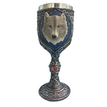 Edelstahl Gothic Becher Halloween Party Trinken Glas 3D Schädel Skelett Klaue Punk Stil Weingläser Whiskey Cup