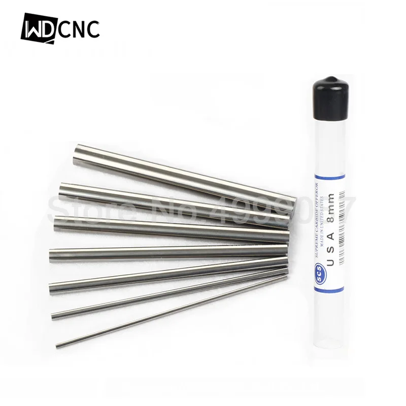 

8-16mm Tungsten carbide Rod HRC50 Tensile Without coolant holes Tungsten Solid Carbide Bar Round rod
