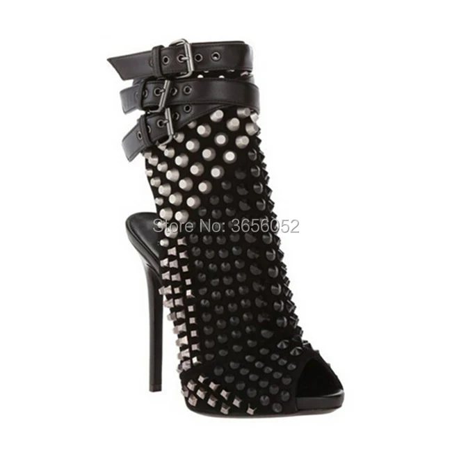 Sexy-Buckle-Rivets-Gladiator-Sandals-Women-Boots-Open-Toe-High-Heels-Summer-Boots-Shoes-Woman-Ankle