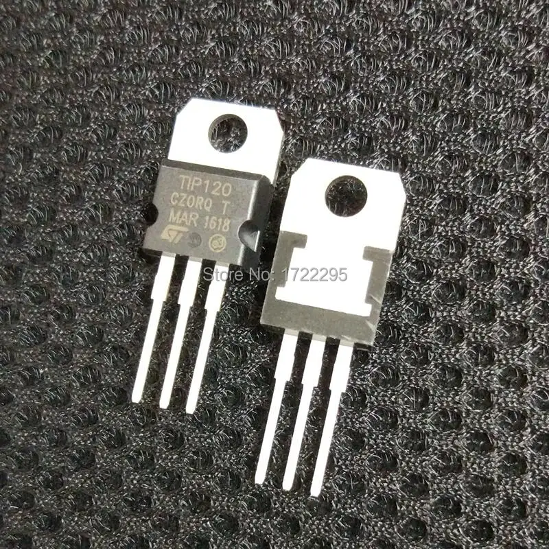 FREE SHIPPING 10PCS TIP120 TO 220 DIP COMPLEMENTARY SILICON POWER