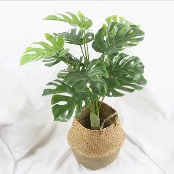 

5 Style 85CM Silk Artificial Plant Tree Artificial Green Plant Tree Tropical Fake tree For Home Garden Decoration No pot