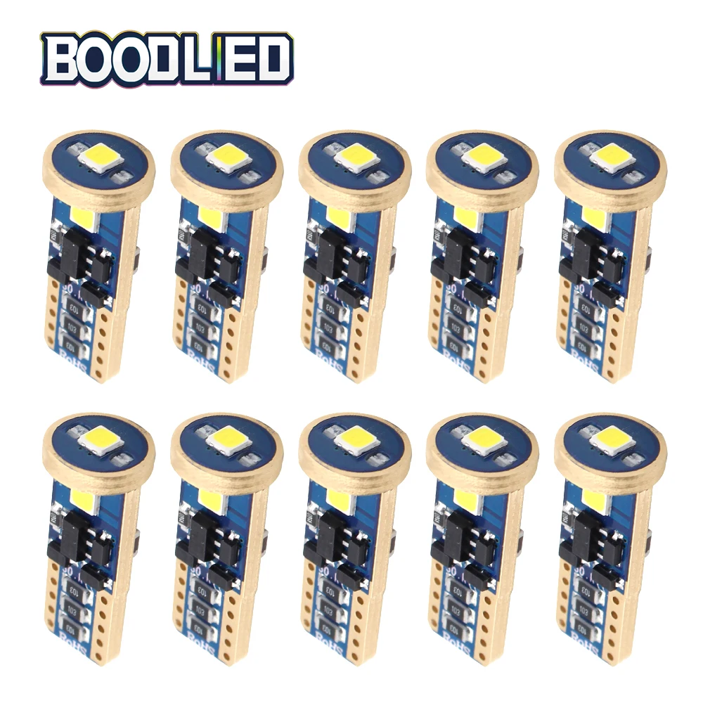 T10 светодиодный Canbus W5W 3030 3SMD светильник Автомобильный с индикатором лампа для