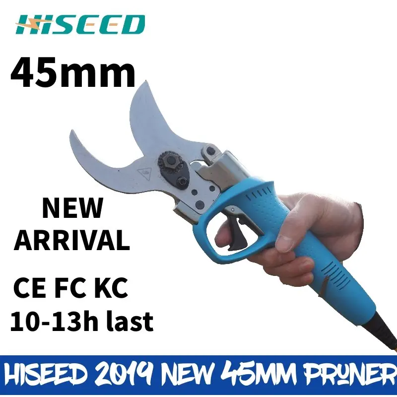 New electric pruning shears fruit tree Output voltage 42.5V battery pruner Cut-proof finger scissors
