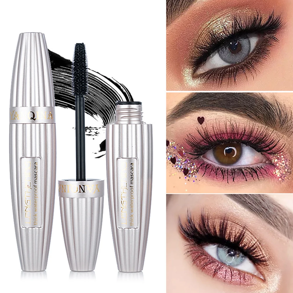 Eyelash Extension Portable Cosmetics Mascara Waterproof Anti Knot Silicone Brush Reused Easy Clean Long Lasting Makeup Travel |