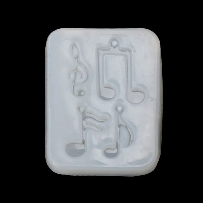 

Musical Note Pendant Silicone Mold Resin Jewelry Making DIY Mould Tools Ornament Accessories-W77