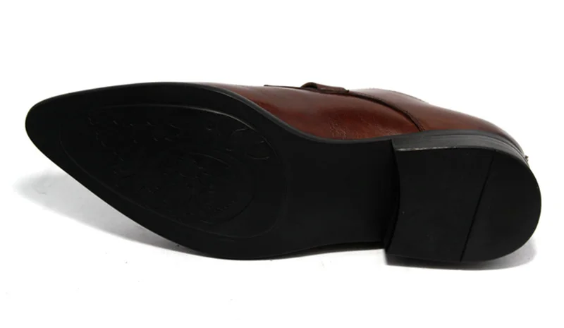 PJCMG/Туфли-оксфорды темно-кофейного цвета/темно-желтого/черного цвета; мужские деловые модельные туфли; мужские свадебные туфли из натуральной кожи с острым носком