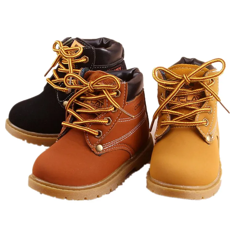 2016 children winter shoes baby boys warm boots kids snow boots short