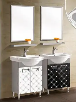 

Free shipping convenience another combination of PVC bathroom cabinet. Toilet condole ark