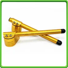 Для Kawasaki Ninja 250R/EX250 2008 2009 2010 2011 2012 Clip-ons руль трубки Стиль золотую