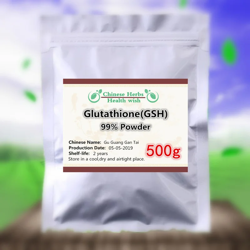  50-1000gLightening SkinHigh Purity 99% L-Glutathione Skin Whitening PowderGlutathione/GSHAnti-Aging
