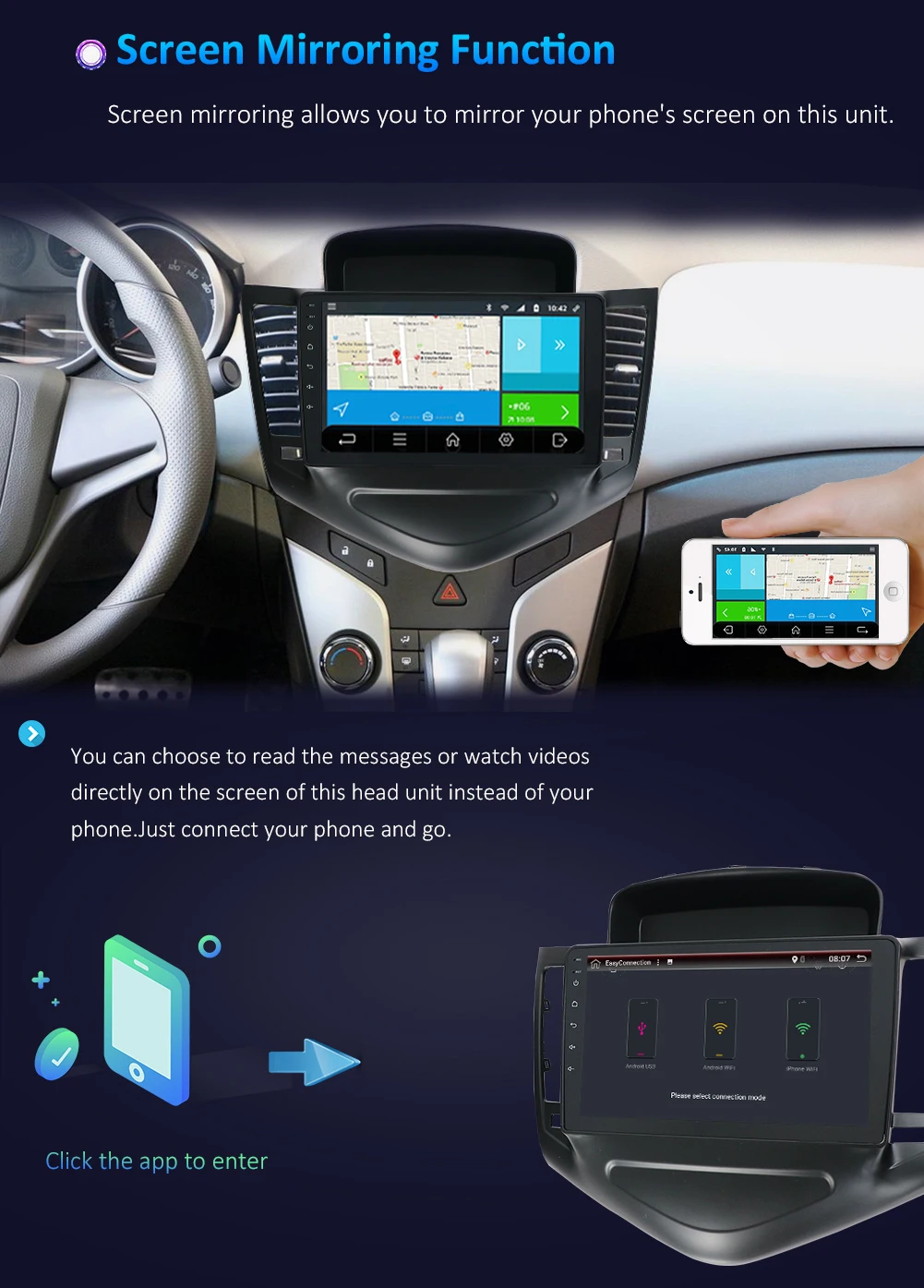 Perfect 4G 64G For Chevrolet Cruze 2 Din Android 9.0 Car Radio Player GPS+wifi+bluetooth+radio+Octa Core Capacitive Screen+car stereo 39