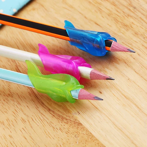 3 шт. силиконовые карандаши в виде дельфина|pencil hold|pen holdholding pencil |
